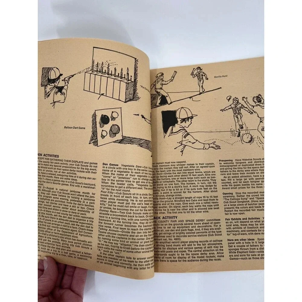 VINTAGE 1973 74 Cub Scout Program Helps Boy Scout Of America Scouting BSA